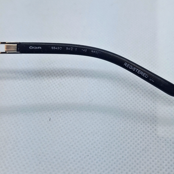 MOREL OGA 65450 RF001  54-18-145  Rx Eyeglass Frame, Pre-Owned - Picture 5 of 7